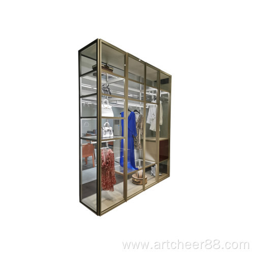 Glass wardrobe Design style